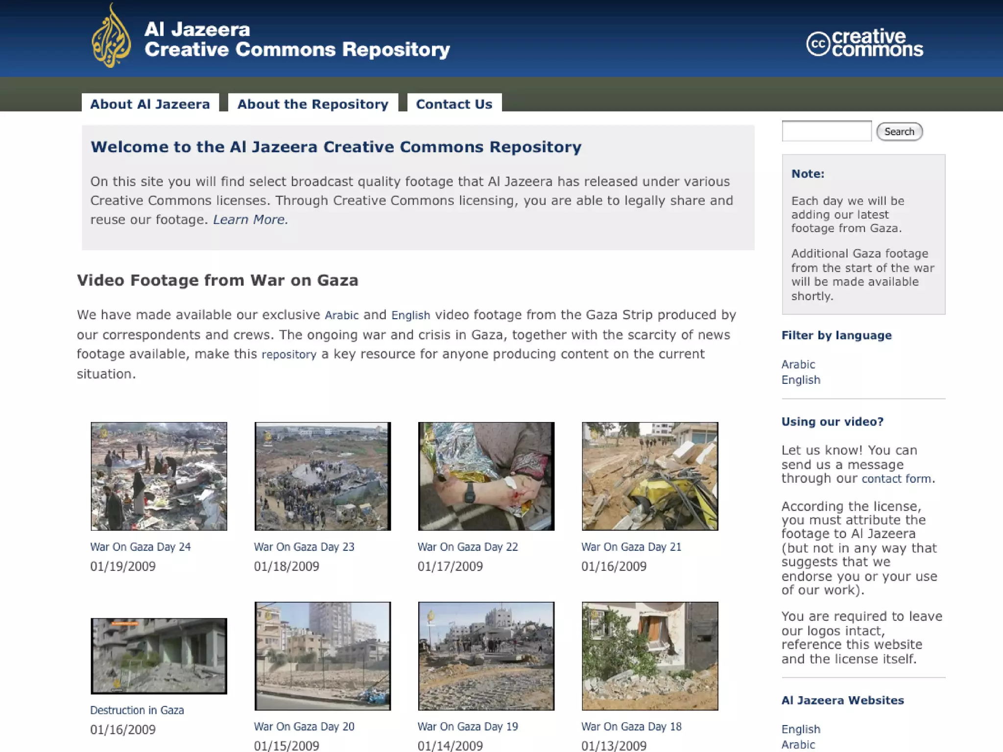 Creative Commons Spring 2009 Presentation