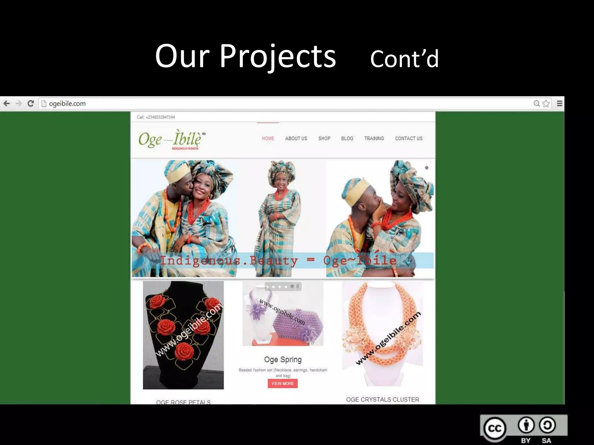 Our Projects

Cont’d

 