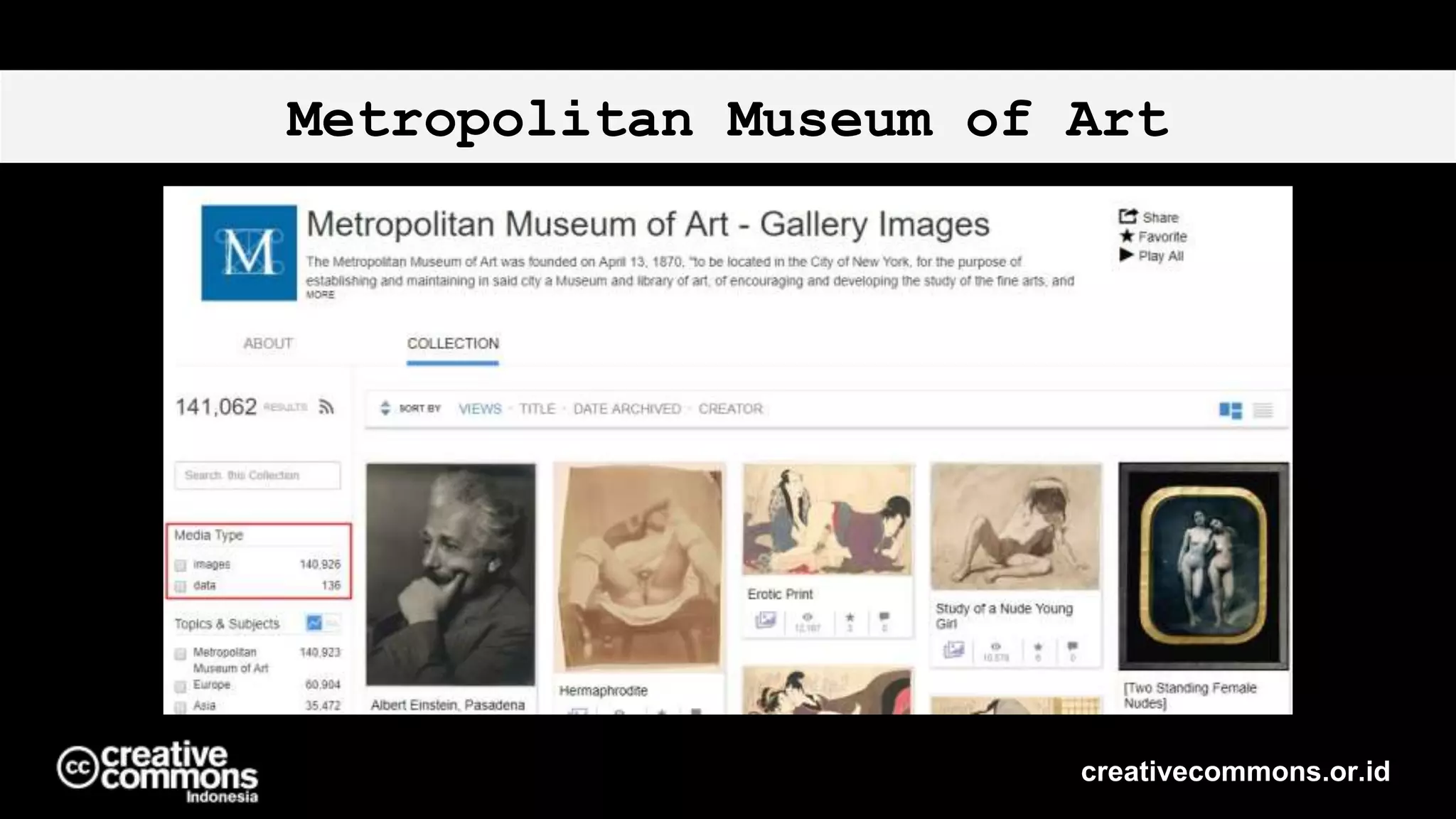 Metropolitan Museum of Art
creativecommons.or.id
 