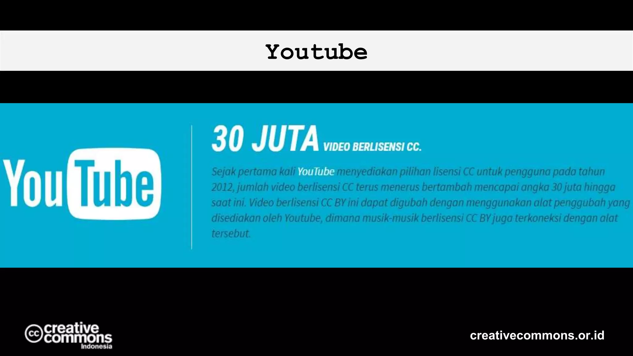 Youtube
creativecommons.or.id
 