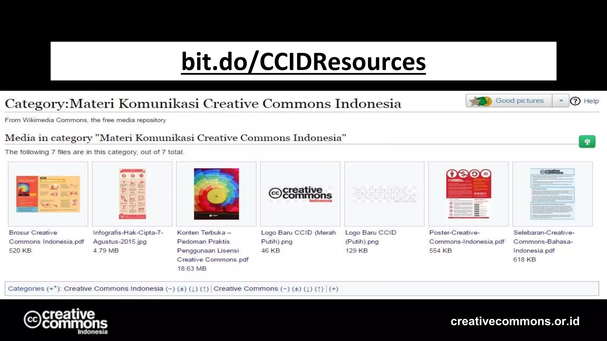 bit.do/CCIDResources
creativecommons.or.id
 
