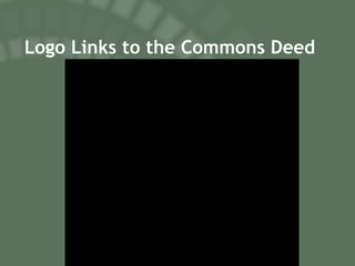 Logo Links to the Commons Deed   