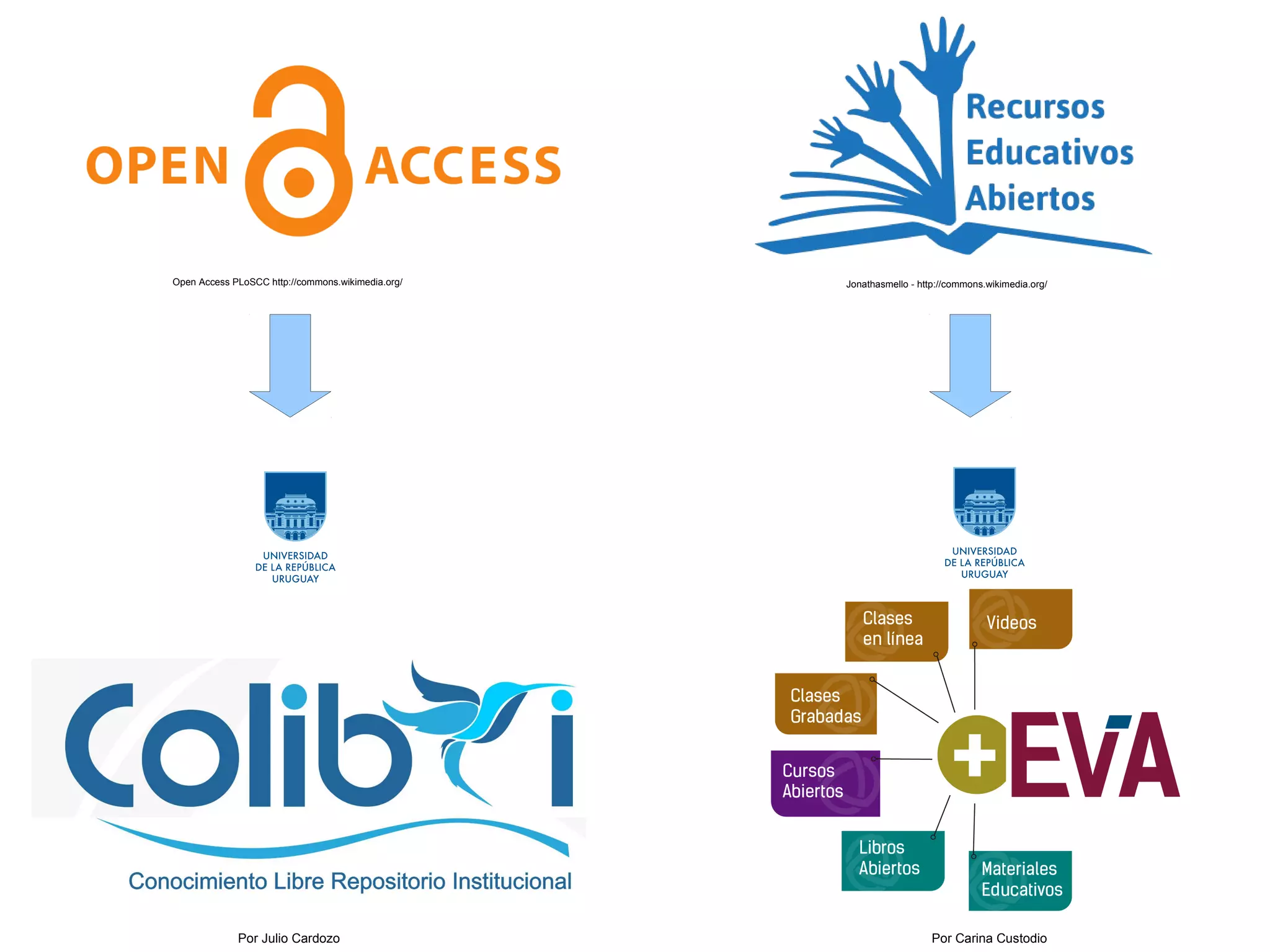 Open Access PLoSCC http://commons.wikimedia.org/ Jonathasmello - http://commons.wikimedia.org/ 
1. Título Sección 
Por Julio Cardozo Por Carina Custodio 
 