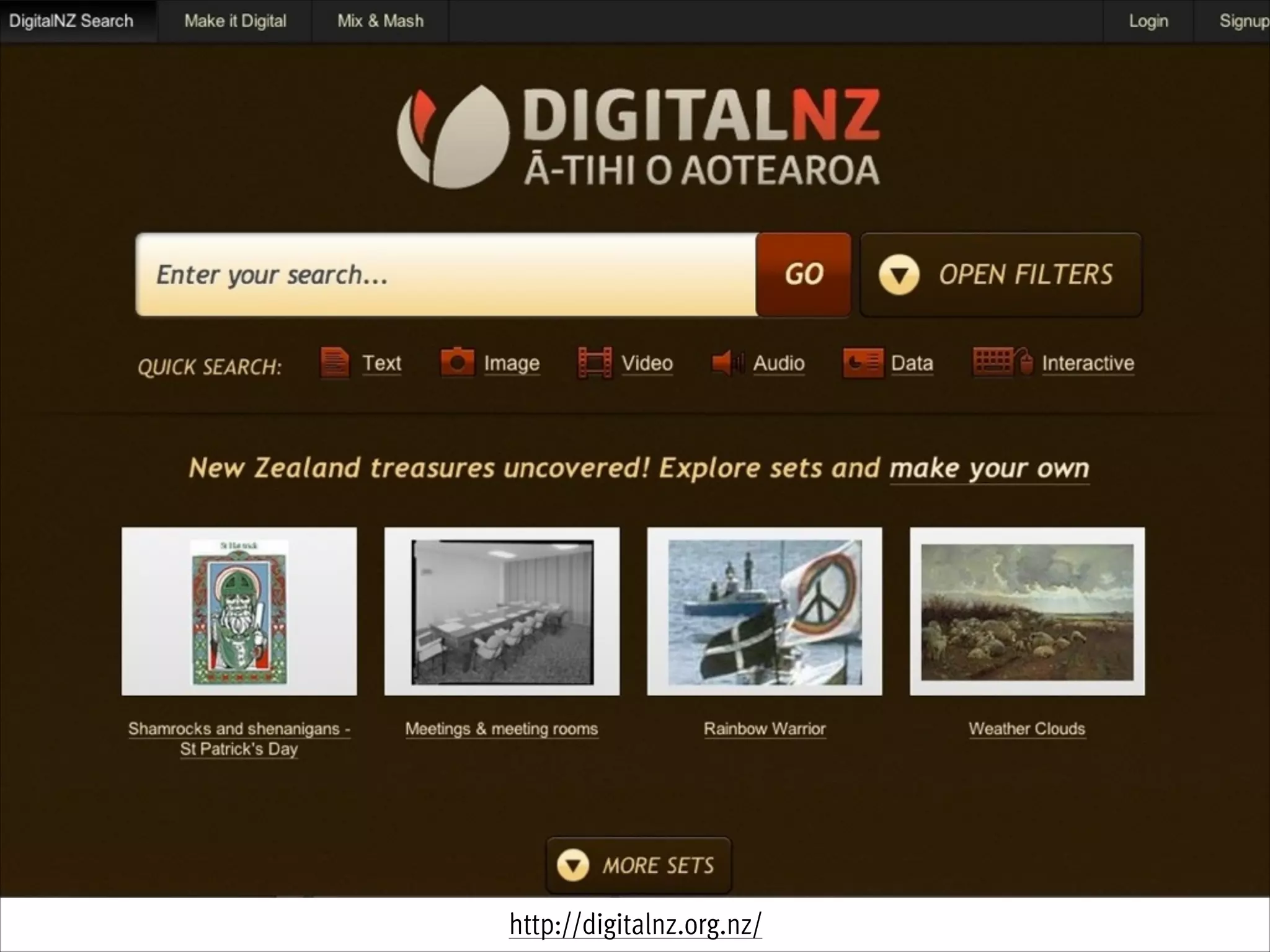 http://digitalnz.org.nz/

 