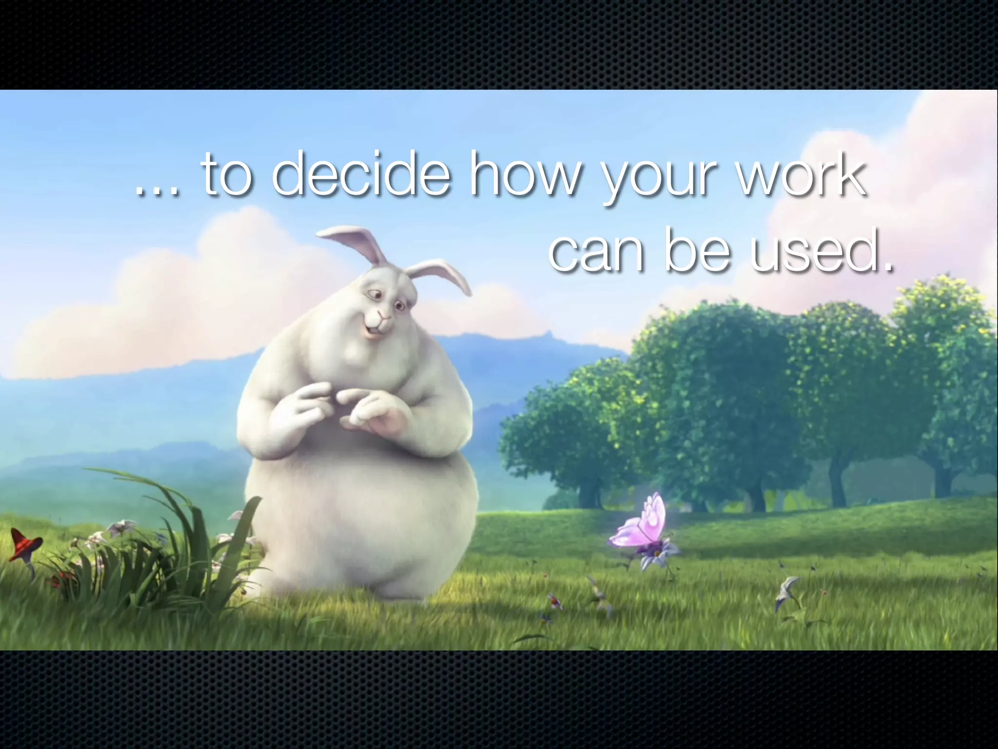 Creative Commons   Buck Bunny