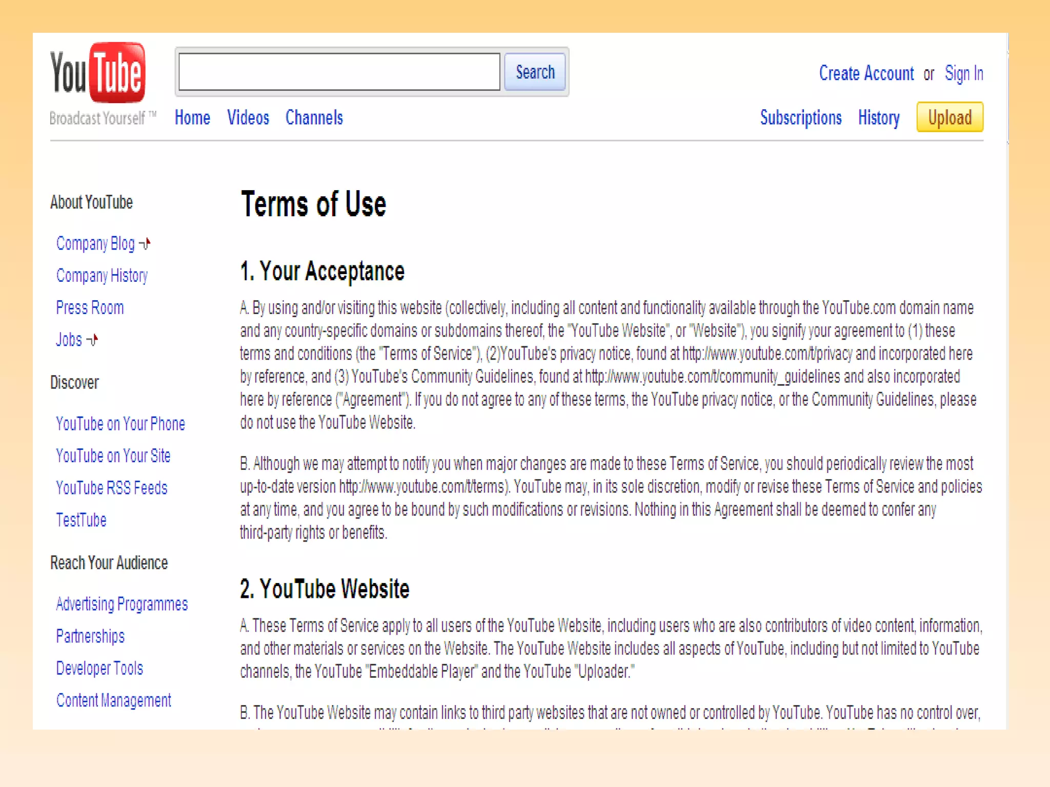 YOU TUBE and TEACHER TUBE