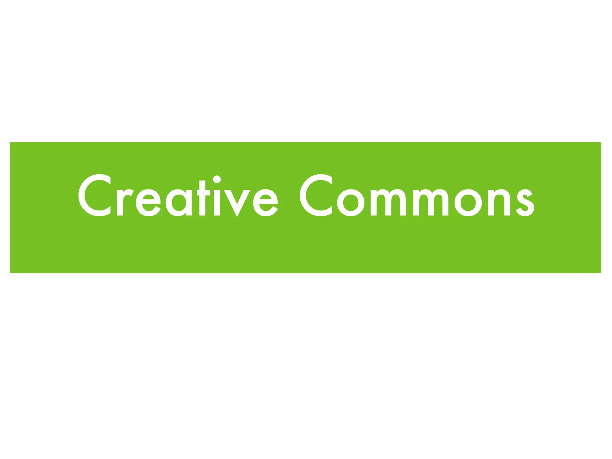 Creative Commons 