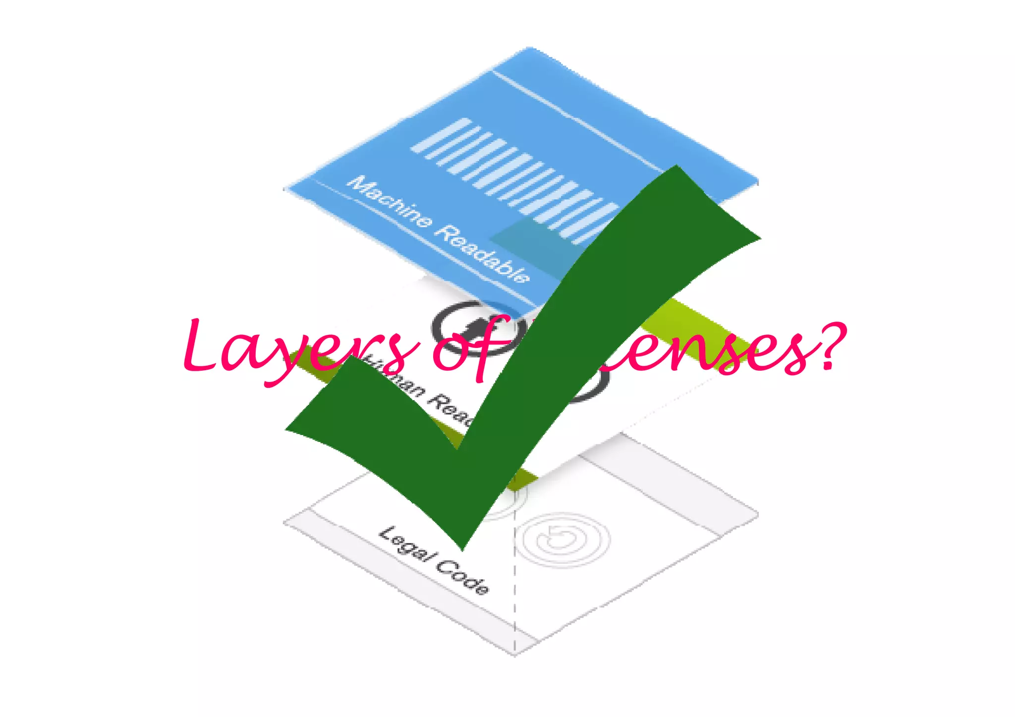 Layers of Licenses?
 