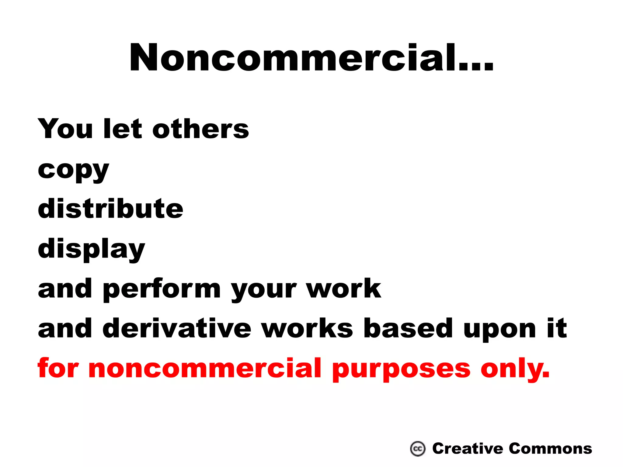 Introduction to Creative Commons