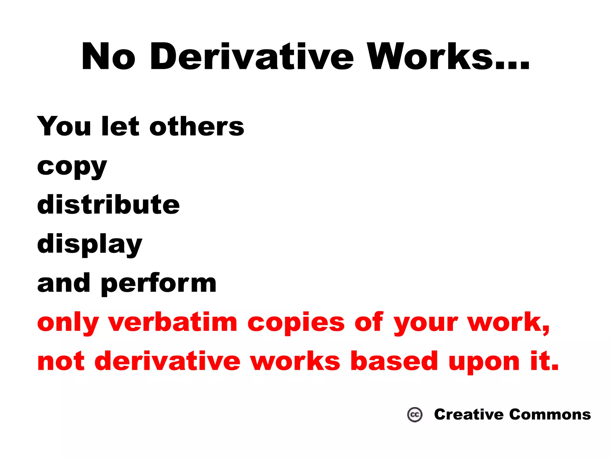 Introduction to Creative Commons