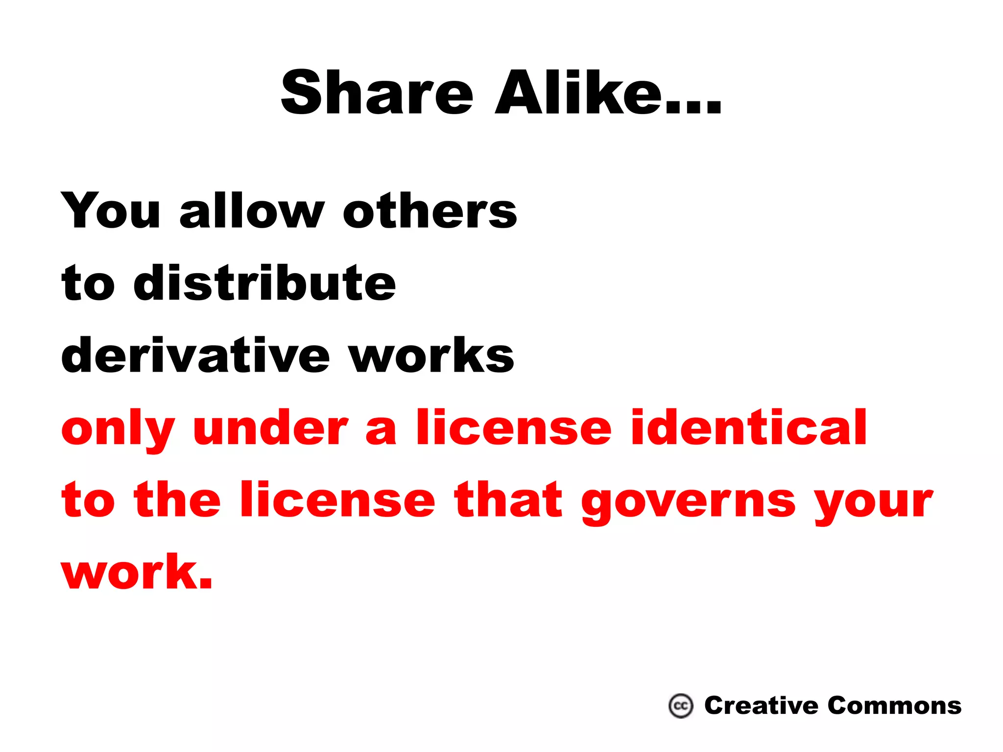 Introduction to Creative Commons