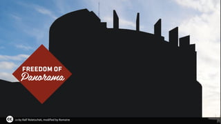 cc-by Ralf Roletschek, modified by Romaine
Freedom Of
Panorama