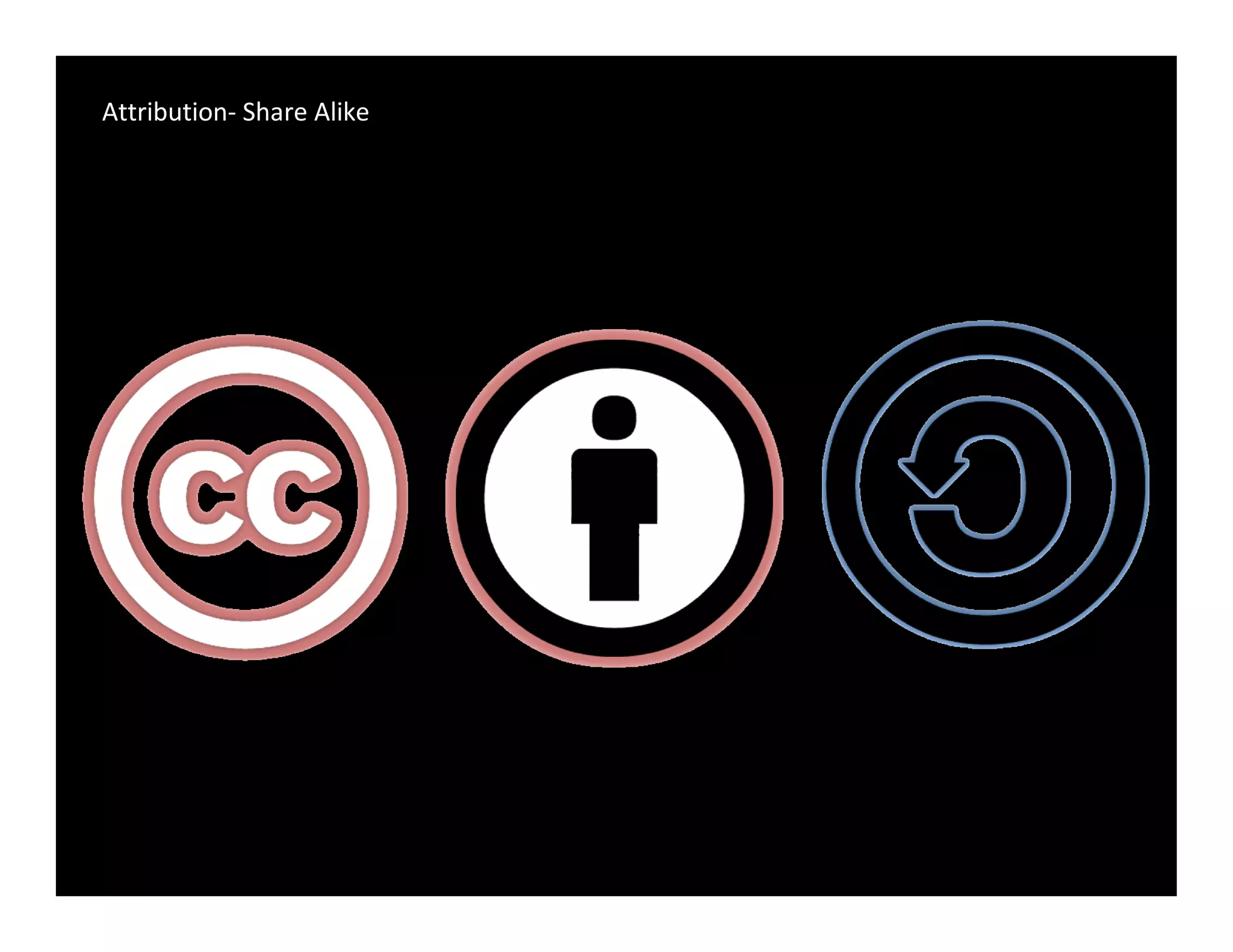 Attribution- Share Alike
 