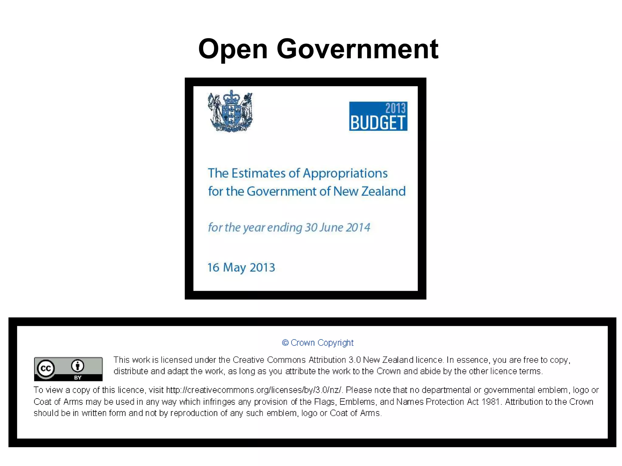Open Government
 