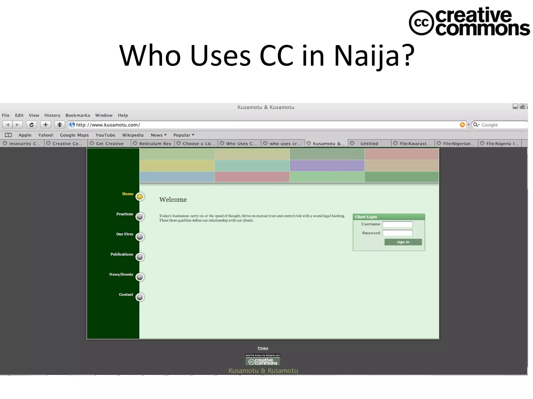Who Uses CC in Naija?

 