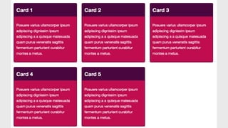 CSS Grid Layout for Frontend NE