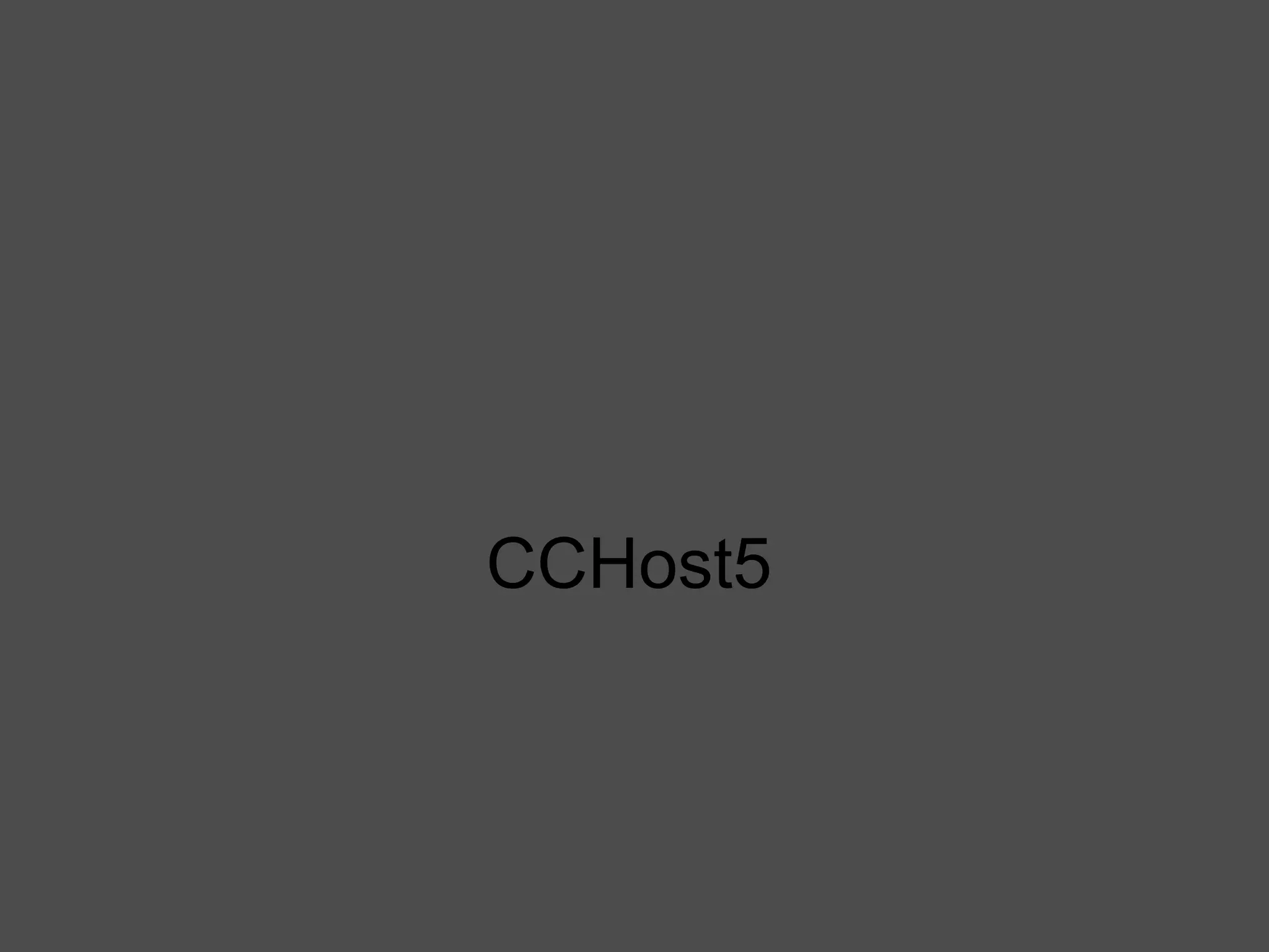 CCHost5 