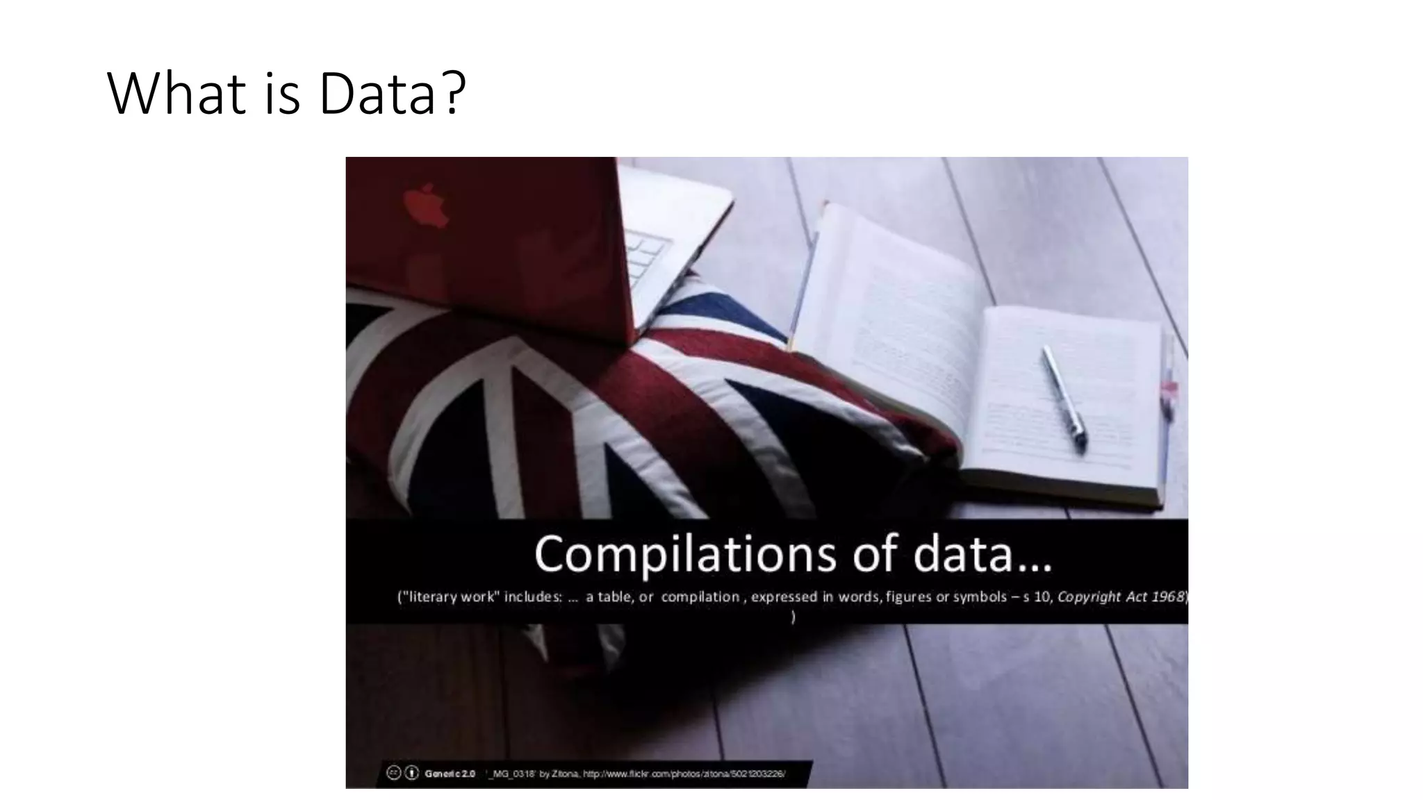 What is Data?
 
