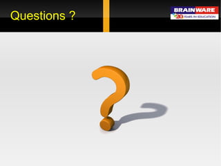 Questions ? 