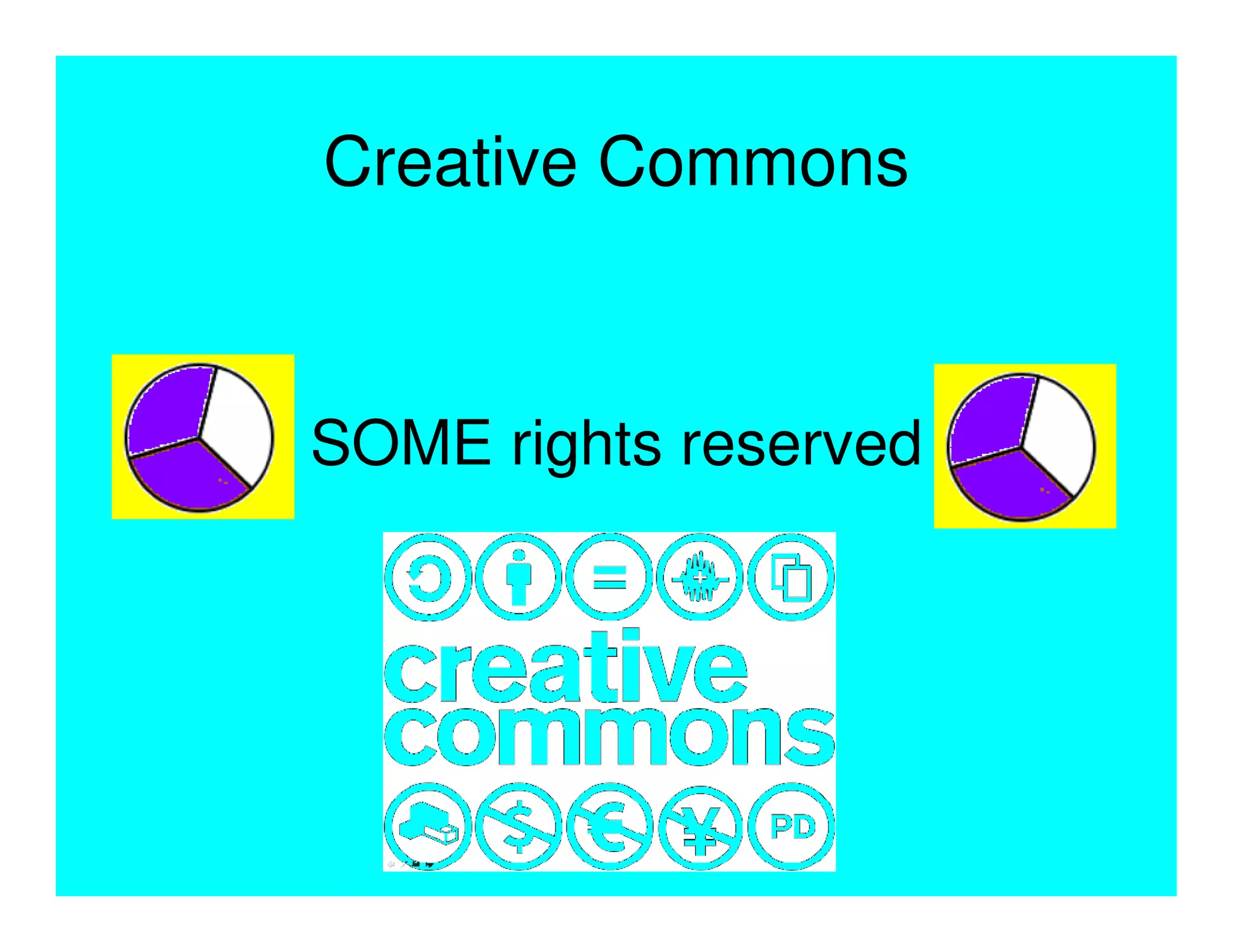 Creative Commons



SOME rights reserved
 