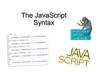 The JavaScript
Syntax
 