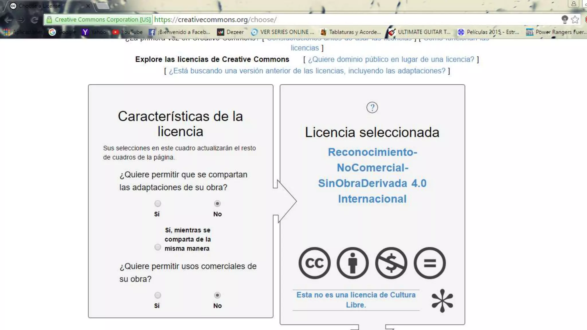 Licencias creative commons