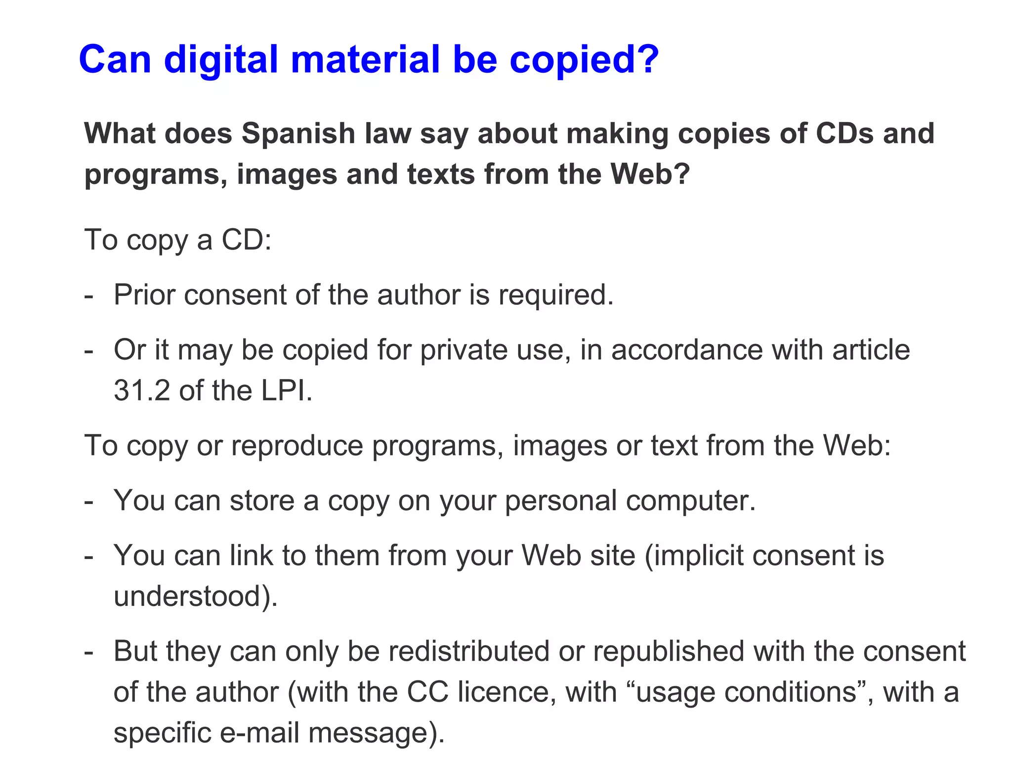 The Use of Creative Commons Licences in the Ministry of Justice of the Government of Catalonia