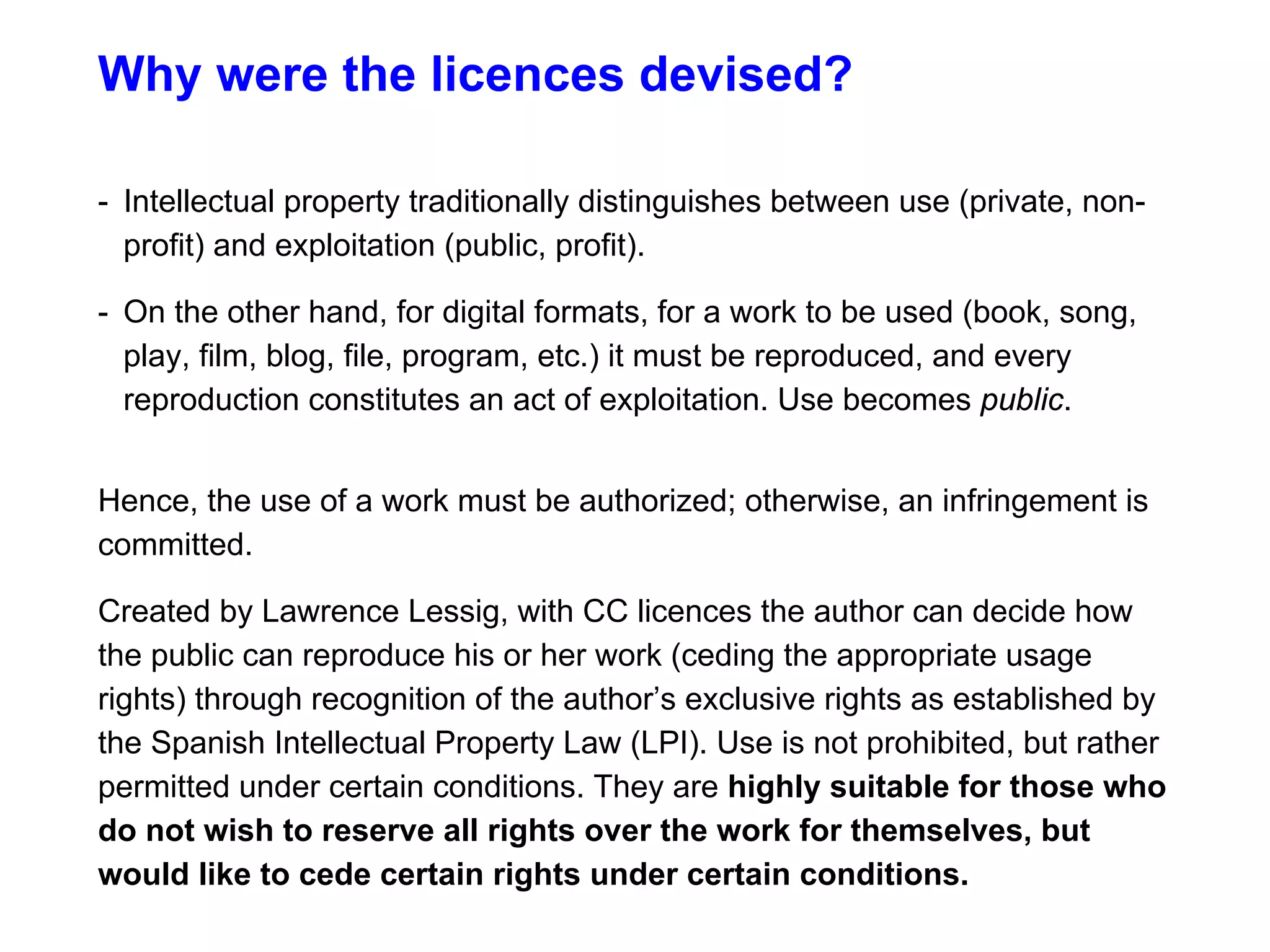 The Use of Creative Commons Licences in the Ministry of Justice of the Government of Catalonia