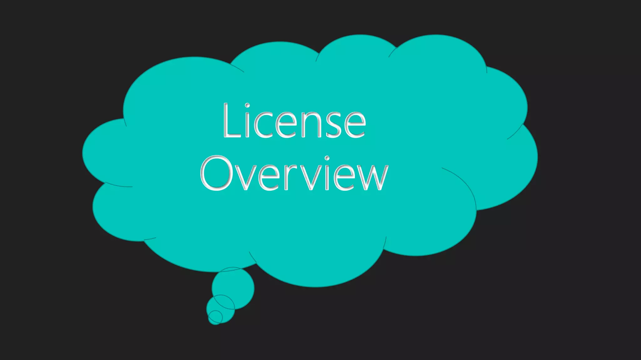 License
Overview
 