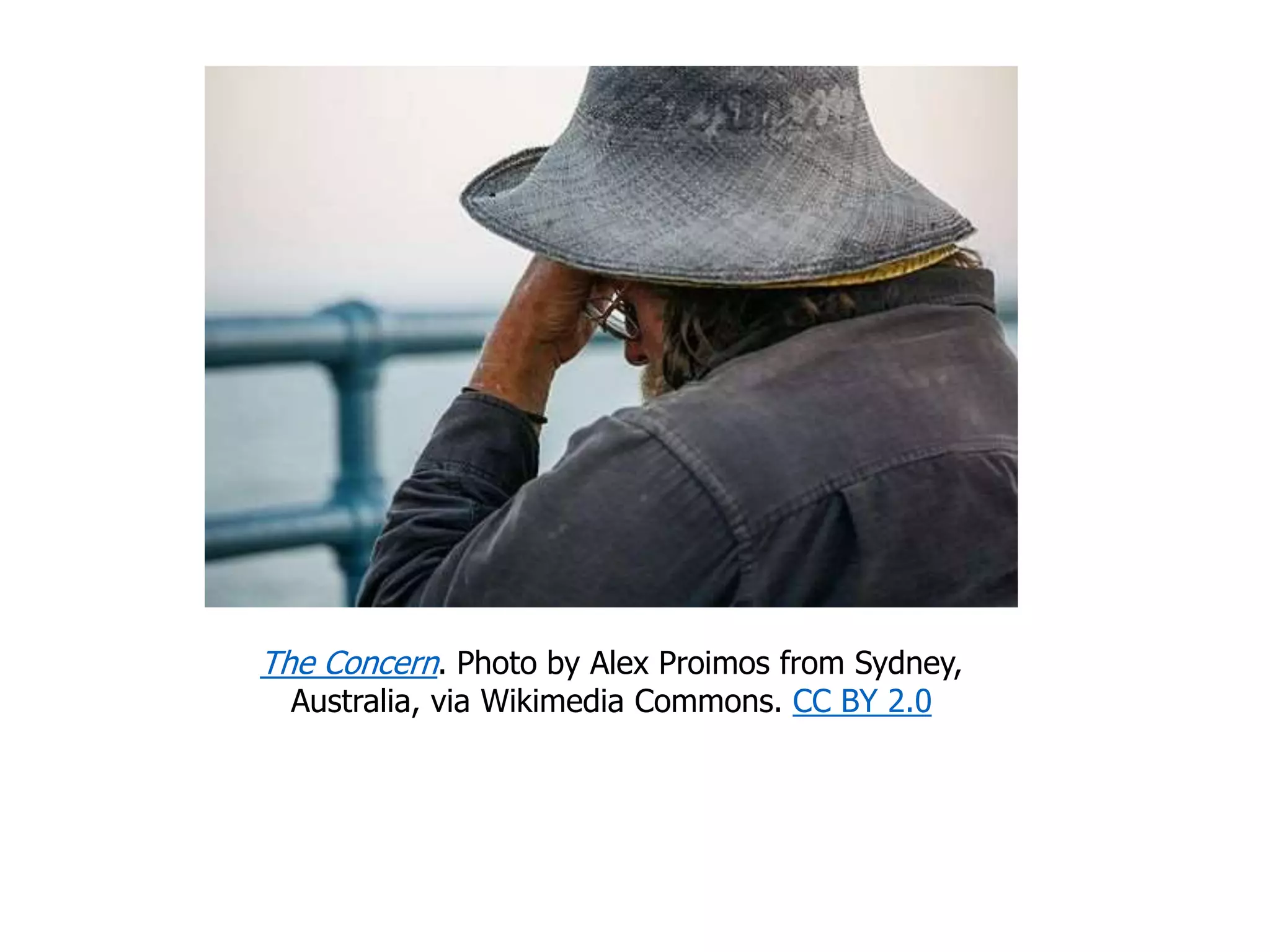 The Concern. Photo by Alex Proimos from Sydney,
Australia, via Wikimedia Commons. CC BY 2.0
 