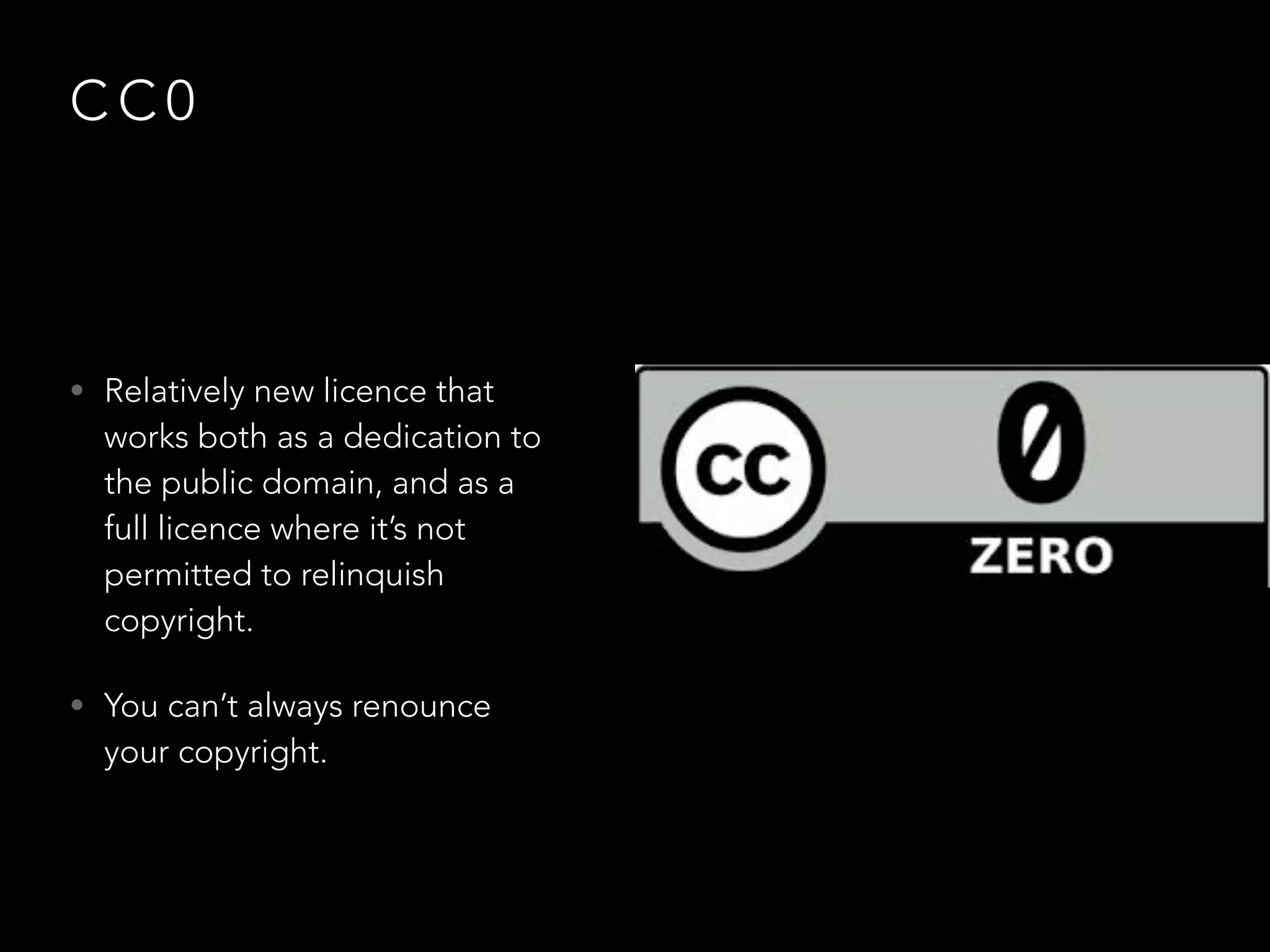 B Y A T T R I B U T I O N
B Y - N C A T T R I B U T I O N - N O N C O M M E R C I A L
B Y - S A A T T R I B U T I O N - S H A R E A L I K E
B Y - N D A T T R I B U T I O N - N O D E R I V A T I V E S
B Y - N C - S A A T T R I B U T I O N - N O N C O M M E R C I A L -
S H A R E A L I K E
B Y - N C - N D A T T R I B U T I O N - N O N C O M M E R C I A L -
N O D E R I V A T I V E S
L I C E N C E S
 