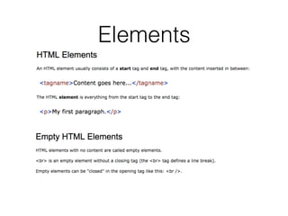 Elements
 