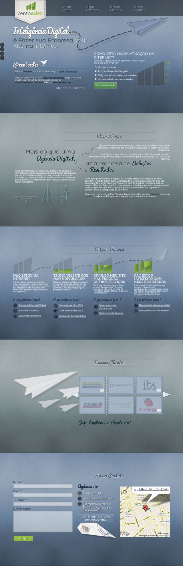 Agencia 110 screenshot