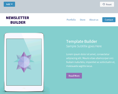 Drag and Drop Newsletter Builder using jQuery
