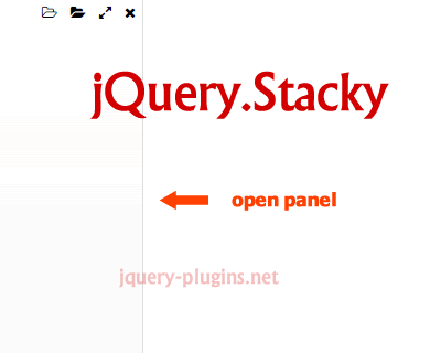 Stacky – jQuery Plugin to Create Stackable Panels