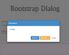 Bootstrap Dialog – Flexible Dialog for Bootstrap