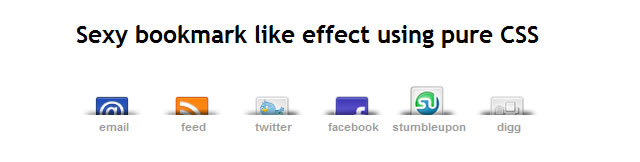 Sexy Bookmark Effect Using Pure CSS