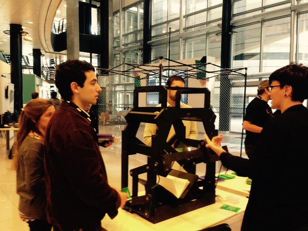 Stand de CC Uruguay en Avanza CISL 2015.