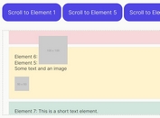 Animate Scrolling in Scrollable Containers with jQuery - scrollToElement.js