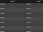Create Tables With Fixed Headers, Footers, And Columns - jQuery Fixedheadertable.js