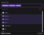 Multiselect Dropdown with Live Search and Tag Display - jQuery InterActiveMultiSelect